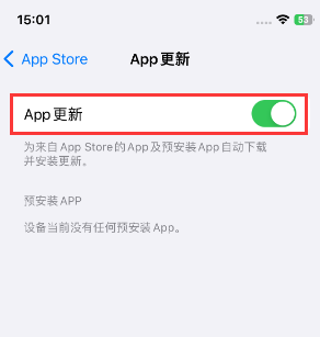 江苏苹果15维修中心如何让iPhone15APP自动更新